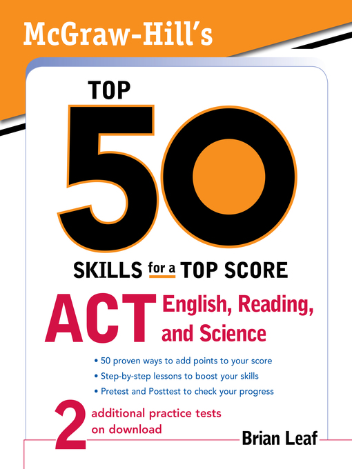 Cover image for McGraw-Hill's Top 50 Skills for a Top Score